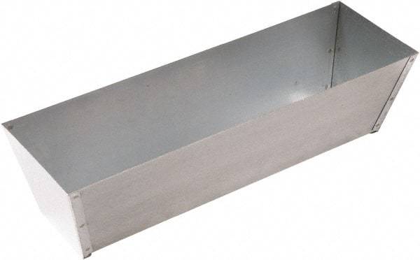 Hyde Tools - 12" Mud Hawk/Pan for Drywall/Plaster Repair - Galvanized Steel - Americas Industrial Supply