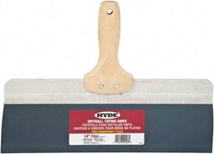 Hyde Tools - 14" Wide Flexible Blade Steel Joint Knife - Flexible, Hardwood Handle - Americas Industrial Supply