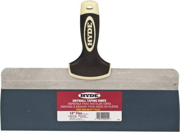 Hyde Tools - 14" Wide Flexible Blade Steel Joint Knife - Flexible - Americas Industrial Supply