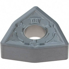 Tungaloy - WNMG432 HRM Grade AH8005 Carbide Turning Insert - AlTiN Finish, 80° Trigon, 1/2" Inscr Circle, 3/16" Thick, 1/32" Corner Radius - Americas Industrial Supply