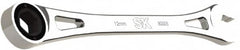 SK - 12mm 6 Point Combination Wrench - 8.56" OAL, Steel, Full Polish Finish - Americas Industrial Supply