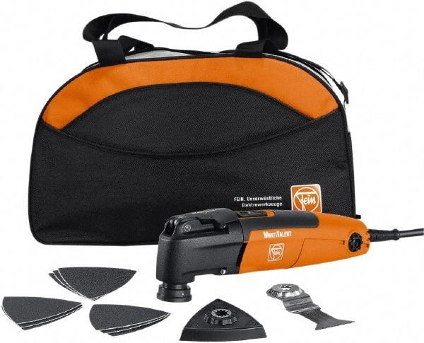 Fein - 120 Volt Electric Multi-Tool Kit - 11,000 to 20,000 RPM, 2 Amps - Americas Industrial Supply