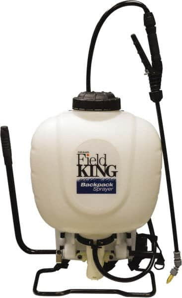 Smith Performance Sprayers - 4 Gal Chemical Safe Garden Backpack Sprayer - Polyethylene Tank, Wide Mouth, Reinforced Hose - Americas Industrial Supply