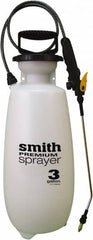 Smith Performance Sprayers - 3 Gal Chemical Safe Garden Hand Sprayer - Use with Cleaners/Degreasers, Polyethylene Tank, Funnel Mouth, Reinforced Hose - Americas Industrial Supply