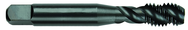 M10 x 1.50 Dia. - D6 - 3 FL - Premium HSS - Black Oxide Semi Bottoming Spiral FL Tap - Americas Industrial Supply