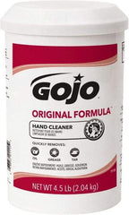 GOJO - 4.5 Lb Dispenser Refill Cream Waterless Hand Cleaner - White, Fragrance Free Scent - Americas Industrial Supply