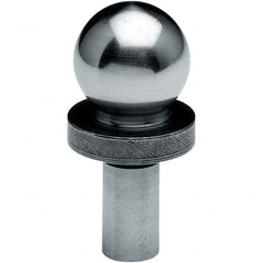 TE-CO - 3/4" Ball Diam, 3/8" Shank Diam, Alloy Steel Inspection Tooling Ball - Americas Industrial Supply