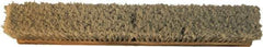 O-Cedar - 18" Fine Particle Synthetic Push Broom - 3" Bristle Length, Wood Block, Threaded Handle Connection, Handle Sold Separately - Americas Industrial Supply