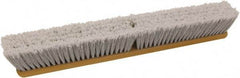 O-Cedar - 24" Fine Particle Synthetic Push Broom - 3" Bristle Length, Foam Block, Threaded Handle Connection, Handle Sold Separately - Americas Industrial Supply