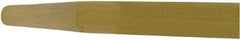 O-Cedar - 60 x 1" Wood Squeegee Handle - Tapered Connection, Tan - Americas Industrial Supply