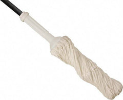 O-Cedar - 1" Small Microfiber Loop End Mop Head - Hook & Loop Connection, Use with Wet Mop Hook & Loop Handles - Americas Industrial Supply
