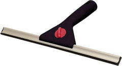 O-Cedar - 12" Polypropylene Blade Window Squeegee - Threaded End, Plastic Holder - Americas Industrial Supply
