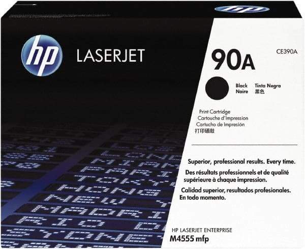 Hewlett-Packard - Black Toner Cartridge - Use with HP LaserJet Enterprise 600 Printer M601, 600 Printer M602, 600 Printer M603, M4555 mfp - Americas Industrial Supply