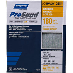 Norton - Sanding Sheets Abrasive Material: Aluminum Oxide Grade: Fine - Americas Industrial Supply