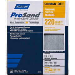 Norton - Sanding Sheets Abrasive Material: Aluminum Oxide Grade: Very Fine - Americas Industrial Supply