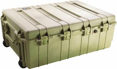 Pelican Products, Inc. - 27-1/8" Wide x 14-3/8" High, Shipping/Travel Case - Olive, Polypropylene - Americas Industrial Supply