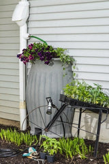 Enpac - Overpack & Salvage Drums Type: Rain Barrel w/Diverter Kit Total Capacity (Gal.): 55.00 - Americas Industrial Supply