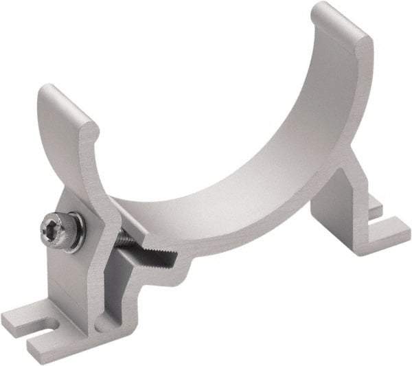 Waldmann Lighting - Task & Machine Light Mounting Clip - Silver, For Use with Mach LED Plus 70 - Americas Industrial Supply