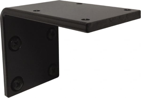 Waldmann Lighting - Task & Machine Light Mounting Bracket - Black, For Use with Spot LED - Americas Industrial Supply