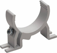 Waldmann Lighting - Task & Machine Light Mounting Clip - Silver, For Use with Mach LED Plus 40 - Americas Industrial Supply