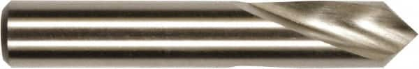 Magafor - 3/4" Body Diam, 90°, 2-1/4" OAL, High Speed Steel Spotting Drill - Americas Industrial Supply