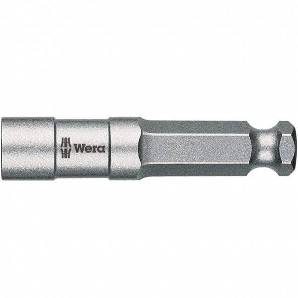 Wera - 5/16" Bit Holder - 7/16" Hex Drive, 2-1/2" OAL - Americas Industrial Supply