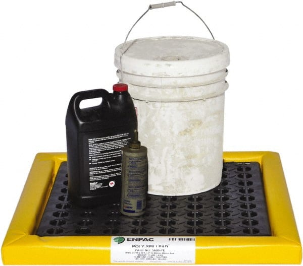 Enpac - Spill Pallets, Platforms, Sumps & Basins Type: Spill Deck or Pallet Number of Drums: 4 - Americas Industrial Supply