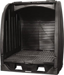 Enpac - Drum Storage Units & Lockers Type: Pallet with Rolltop Hardcover and Drain Number of Drums: 4 - Americas Industrial Supply