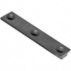 Raptor Workholding - 1 Piece Vise 1/8" Parallel Master Jaw Insert - Steel, 3/4" Long, 0.308" High - Americas Industrial Supply
