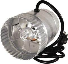 Suncourt - 4" Diam, 0.3 Amp, 120 Volt Duct Fan - 65 CFM, Single Speed - Americas Industrial Supply