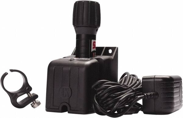 Underwater Kinetics - White LED Bulb, 90 Lumens, Industrial/Tactical Flashlight - Black Plastic Body, 1 3.7V Lithium-Ion Battery Included - Americas Industrial Supply