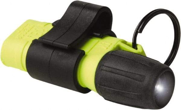 Underwater Kinetics - White LED Bulb, 7 Lumens, Mini Flashlight - Black Plastic Body, 2 AAA Alkaline Batteries Included - Americas Industrial Supply