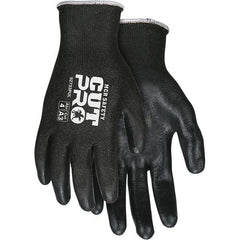 MCR Safety - Size L, ANSI Cut Lvl A3, Puncture Lvl 3, Abrasion Lvl 4, Polyurethane Coated Cut & Puncture Resistant Gloves - Americas Industrial Supply