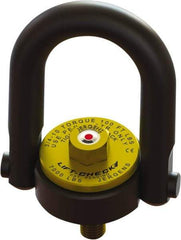 Jergens - 2,500 Lb Load Capacity Hoist Ring - 1/2-13 Thread, Alloy Steel - Americas Industrial Supply
