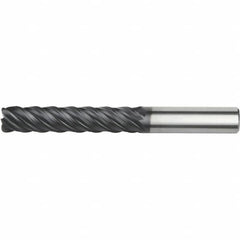 Kennametal - 20mm, 5 Flute, Single End, Solid Carbide, 6mm Corner Radius End Mill - 125mm OAL, Right Hand Flute, 60mm LOC, Right Hand Cut - Americas Industrial Supply