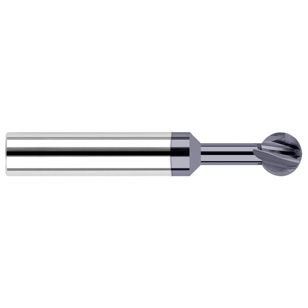 Harvey Tool - 1mm Diam 300° Wrap Angle 0.0364" LOC 2-Flute AlTiN Finish Undercut End Mill - Exact Industrial Supply