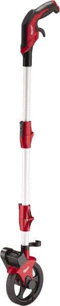 Milwaukee Tool - 10,000' Counter Limit, 10,000' OAL, Measuring Wheel - 0.0025" Accuracy per 100", Measures in Feet - Americas Industrial Supply