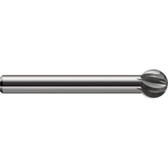 Harvey Tool - 5/8" Diam 270° Wrap Angle 0.546" LOC 6-Flute Uncoated Undercut End Mill - Exact Industrial Supply