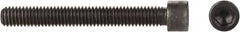Made in USA - 3/8-16 UNC Hex Socket Drive, Socket Cap Screw - Alloy Steel, Black Oxide Finish, Fully Threaded, 2" Length Under Head - Americas Industrial Supply