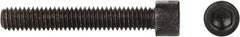 Made in USA - 5/16-18 UNC Hex Socket Drive, Socket Cap Screw - Alloy Steel, Black Oxide Finish, Fully Threaded, 2-1/2" Length Under Head - Americas Industrial Supply