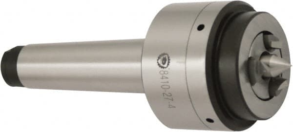 Bison - 4MT Mount, 2.25 to 1.97" Clamping Diam, Centered Pin Face Driver - 1.181" Min Turning Diam, Hydraulic Face Driver Actuation - Americas Industrial Supply