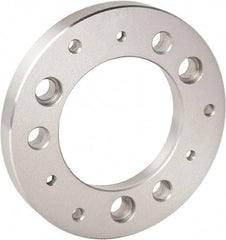 Bison - Adapter Back Plate for 12" Diam Bison Power Lathe Chucks - A2-8 Mount - Americas Industrial Supply