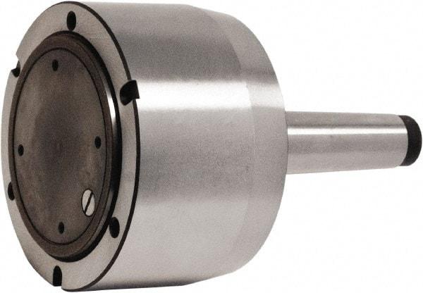 Bison - Adapter Back Plate for 5" Diam Bison Set-Tru Lathe Chucks - 4MT Mount - Americas Industrial Supply
