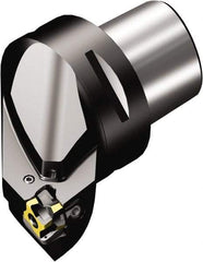 Sandvik Coromant - Right Hand Cut, Size C5, 3-80-101108 Insert Compatiblity, Internal Modular Turning & Profiling Cutting Unit Head - 35mm Ctr to Cutting Edge, 60mm Head Length, Through Coolant, Series CoroTurn 300 - Americas Industrial Supply