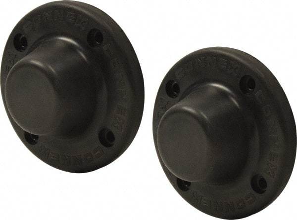 Mag-Mate - 4" Long Rubber Insulated Magnetic Door Holder - Weatherproof Grade - Americas Industrial Supply