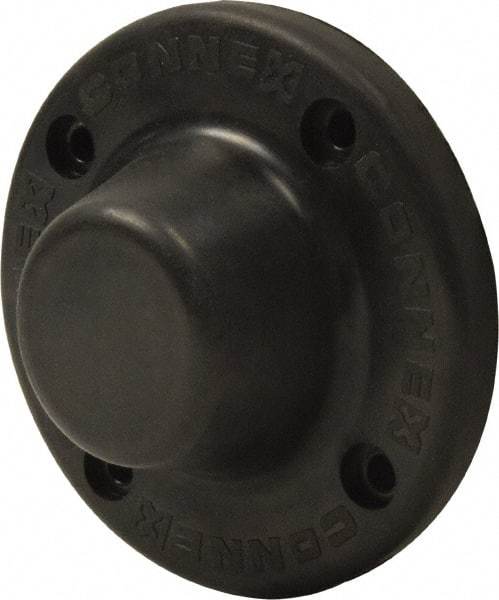 Mag-Mate - 4" Long Rubber Insulated Magnetic Door Holder - Weatherproof Grade - Americas Industrial Supply