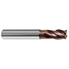 1/4" Dia. - 2-1/2" OAL - 4 FL Variable Helix Nano-SI Carbide End Mill - Americas Industrial Supply