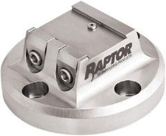 Raptor Workholding - 1-1/2" Jaw Width, 2" High Dovetail Vise - For Use with 4 & 5 Axis Workholding Systems - Americas Industrial Supply