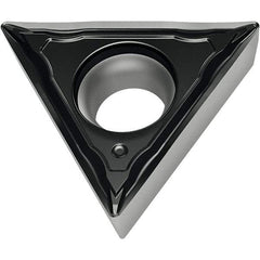 Walter - TCMT FM4 Grade WSM10S Turning Insert - TiAlN+Al2O3+(Al) Finish, 60° Triangle, 9.53mm Inscr Circle, 3.97mm Thick, 0.4mm Corner Radius - Americas Industrial Supply