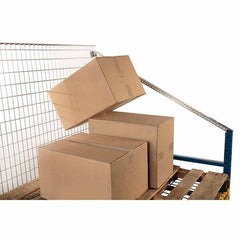Folding Guard - Temporary Structure Parts & Accessories Type: Qwik Fence Pallet Rack Backing Width (Inch): 1-1/2 - Americas Industrial Supply